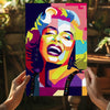 Marilyn Monroe Aluminum Print by Insigneart USA