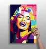 Marilyn Monroe Aluminum Print by Insigneart USA