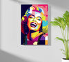 Marilyn Monroe Aluminum Print by Insigneart USA