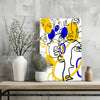 Abstract Line Art Aluminum Print by Insigneart USA