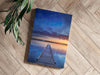 Dock View at Sunset Aluminum Print by Insigneart USA