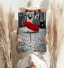 Red Umbrella Aluminum Print by Insigneart USA