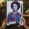 Princess Leia Aluminum Print by Insigneart USA
