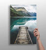 Glacier Lake Aluminum Print by Insigneart USA