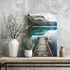 Glacier Lake Aluminum Print by Insigneart USA