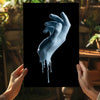 Hand in Paint Aluminum Print by Insigneart USA
