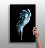 Hand in Paint Aluminum Print by Insigneart USA