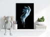 Hand in Paint Aluminum Print by Insigneart USA