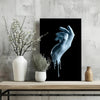 Hand in Paint Aluminum Print by Insigneart USA