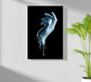 Hand in Paint Aluminum Print by Insigneart USA