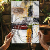 Modern Art Lines V2 Aluminum Print by Insigneart USA