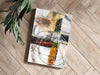 Modern Art Lines V2 Aluminum Print by Insigneart USA