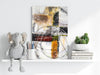 Modern Art Lines V2 Aluminum Print by Insigneart USA