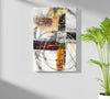 Modern Art Lines V2 Aluminum Print by Insigneart USA