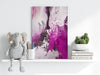 Abstract Paint Fuschia V2 Aluminum Print by Insigneart USA