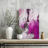 Abstract Paint Fuschia V2 Aluminum Print by Insigneart USA