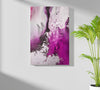 Abstract Paint Fuschia V2 Aluminum Print by Insigneart USA