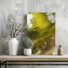 Abstract Paint Yellow V3 Aluminum Print by Insigneart USA