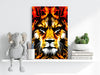 Lion Aluminum Print by Insigneart USA