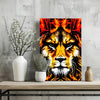 Lion Aluminum Print by Insigneart USA