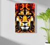 Lion Aluminum Print by Insigneart USA