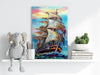 Old Ship Aluminum Print by Insigneart USA