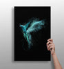 Teal Parrot Aluminum Print by Insigneart USA