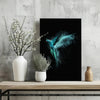 Teal Parrot Aluminum Print by Insigneart USA
