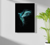 Teal Parrot Aluminum Print by Insigneart USA