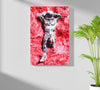 Rest Time For Astronaut Aluminum Print by Insigneart USA