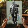 Space Grocery Aluminum Print by Insigneart USA
