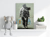 Space Grocery Aluminum Print by Insigneart USA
