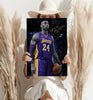 Kobe Bryant Aluminum Print by Insigneart USA
