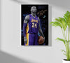 Kobe Bryant Aluminum Print by Insigneart USA
