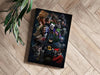 Superheros Universe Aluminum Print by Insigneart USA