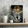 Tiger Aluminum Print by Insigneart USA