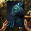 Futuristic Tiger Aluminum Print by Insigneart USA