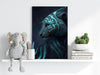Futuristic Tiger Aluminum Print by Insigneart USA