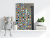 Banksy Dots Aluminum Print by Insigneart USA