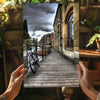 Italian Village Aluminum Print