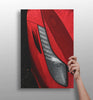 Ferrari Aluminum Print by Insigneart USA