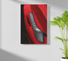 Ferrari Aluminum Print by Insigneart USA