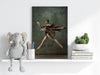 Ballet Dancer Aluminum Print by Insigneart USA