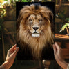 Lion Aluminum Print by Insigneart USA