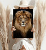 Lion Aluminum Print by Insigneart USA
