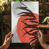 Line Art V10 Aluminum Print by Insigneart USA