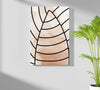Line Art V13 Aluminum Print by Insigneart USA