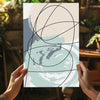 Abstract Lines Aluminum Print by Insigneart USA