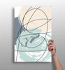 Abstract Lines Aluminum Print by Insigneart USA
