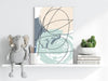 Abstract Lines Aluminum Print by Insigneart USA